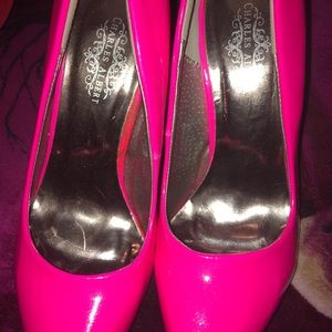 Pink heels